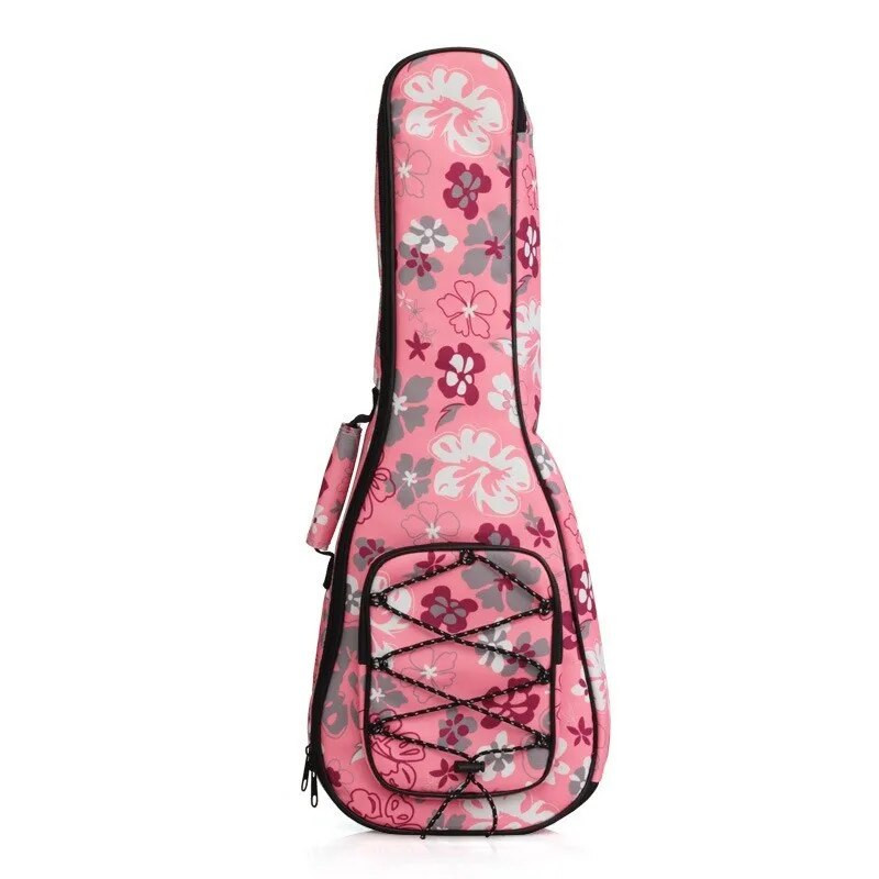 Τσάντα Ukulele με επένδυση από βαμβάκι 21-26 ιντσών Αδιάβροχη θήκη Προστατευτική θήκη μίνι κιθάρας ώμους τσάντα μεταφοράς μπάσο Τσάντα μουσικών οργάνων