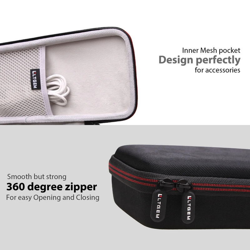 Σκληρή θήκη LTGEM EVA για φορητός σαρωτής εγγράφων Canon Image FORMULA R10 - Προστατευτική τσάντα αποθήκευσης