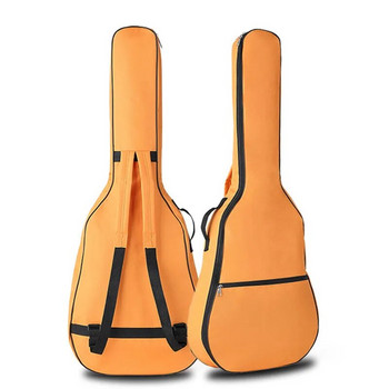Αδιάβροχη τσάντα πλάτης 40/41 ιντσών Oxford, υφασμάτινη τσάντα για κιθάρα, 5mm, διπλοί ιμάντες ώμου, μαλακή θήκη