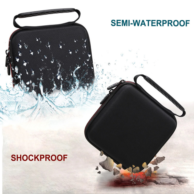 LTGEM EVA cietais futrālis 2022. gada Apple TV 4K Wi‑Fi ar 64 GB krātuvi (3. paaudze) — ceļojumi — aizsargājoša soma pārnēsāšanai