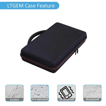 LTGEM EVA твърд калъф за Novation Launchkey Mini 25-Note USB клавиатура MK2 контролер - защитна чанта за пътуване