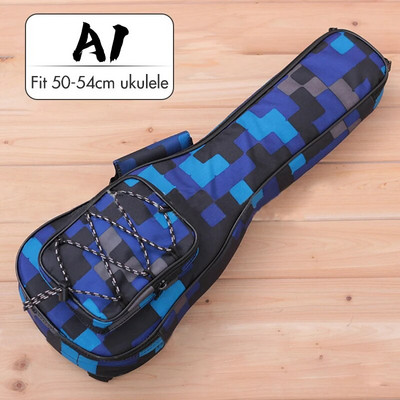 21-26 in 10 mm pamučna podstava, ukulele torba, vodootporna torbica, zaštitnik, mini gitara, torba za ramena, torba za bas glazbene instrumente