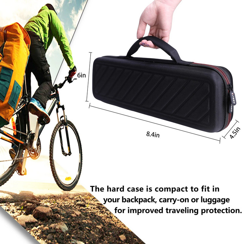 LTGEM ūdensizturīgs EVA cietais futrālis M Audio Keystation Mini 32 MK3 īpaši pārnēsājamam MIDI tastatūras kontrollerim