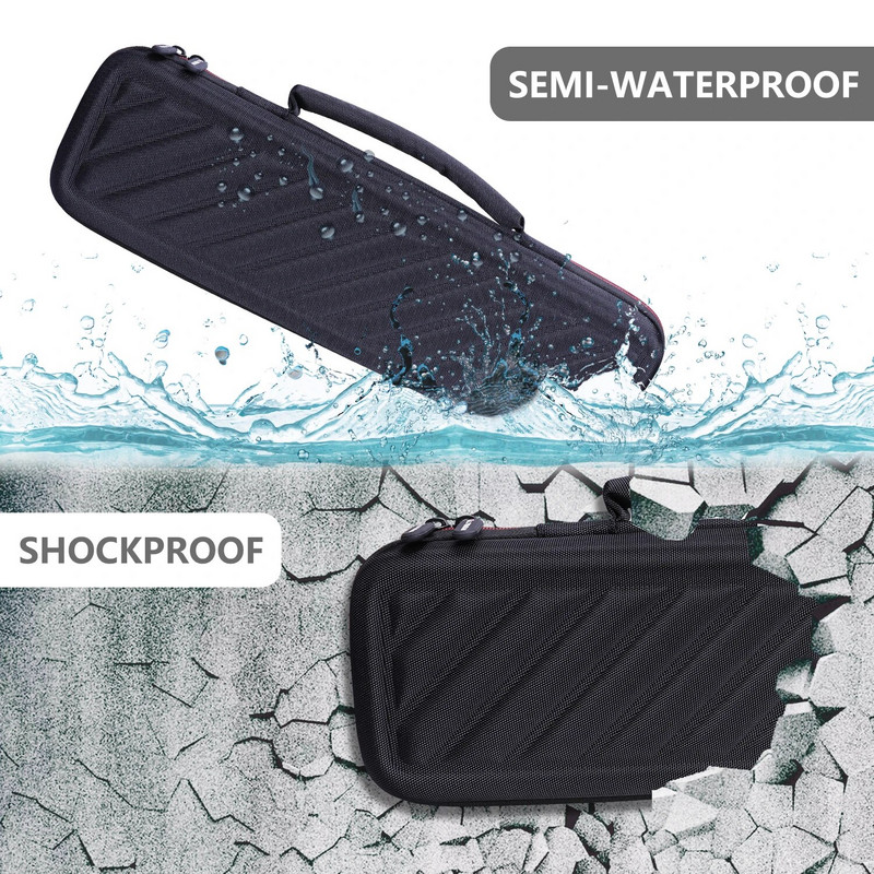 LTGEM ūdensizturīgs EVA cietais futrālis M Audio Keystation Mini 32 MK3 īpaši pārnēsājamam MIDI tastatūras kontrollerim