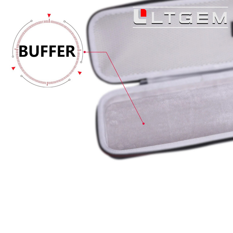 LTGEM ūdensizturīgs EVA cietais futrālis M Audio Keystation Mini 32 MK3 īpaši pārnēsājamam MIDI tastatūras kontrollerim