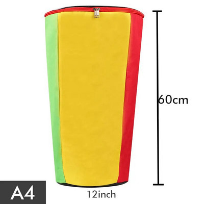 Bungu soma pārnēsāšanas soma uzglabāšanas ceļojumu pārnēsājama bieza triecienizturīga ūdensizturīga plecu mugursoma Rokas bungu mūzikas instrumentu rokassoma