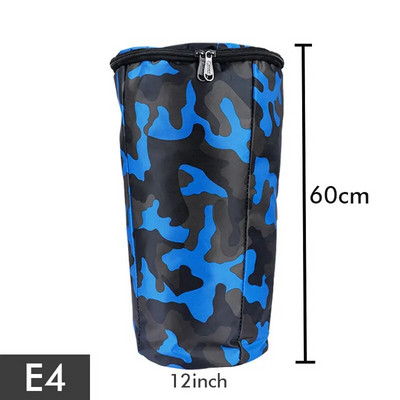 Bungu soma pārnēsāšanas soma uzglabāšanas ceļojumu pārnēsājama bieza triecienizturīga ūdensizturīga plecu mugursoma Rokas bungu mūzikas instrumentu rokassoma