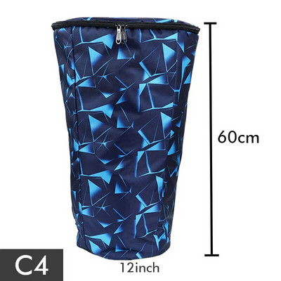 Bungu soma pārnēsāšanas soma uzglabāšanas ceļojumu pārnēsājama bieza triecienizturīga ūdensizturīga plecu mugursoma Rokas bungu mūzikas instrumentu rokassoma