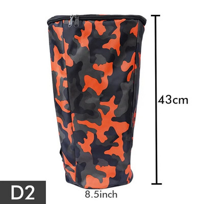 Bungu soma pārnēsāšanas soma uzglabāšanas ceļojumu pārnēsājama bieza triecienizturīga ūdensizturīga plecu mugursoma Rokas bungu mūzikas instrumentu rokassoma