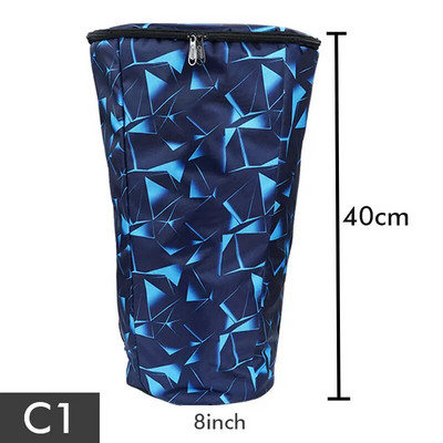 Bungu soma pārnēsāšanas soma uzglabāšanas ceļojumu pārnēsājama bieza triecienizturīga ūdensizturīga plecu mugursoma Rokas bungu mūzikas instrumentu rokassoma