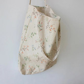 Casual επαναχρησιμοποιήσιμη γυναικεία τσάντα ώμου Μαλακό βαμβακερό λινό λουλούδι Τσάντα αγορών Casual Handbag Tote Satchel High Capacity 2022 Hot