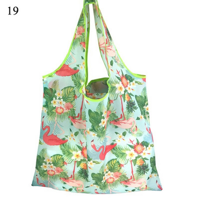 Oksfordas lielas ietilpības ūdensnecaurlaidīgs saliekams iepirkumu maisiņš Videi draudzīgs japāņu stila ūdensizturīgs poliesters ceļojumu pārtikas preču somām