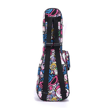 Θήκη για Ukulele Τσάντα Αδιάβροχη Electric 21 23/24 26 ίντσες σοπράνο Concert Tenor Baritone Backpack Carry Gig Portable Colorful