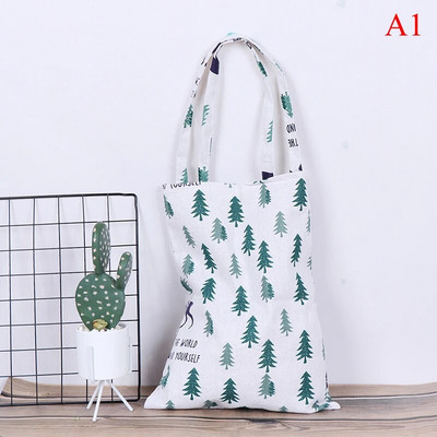 1x Pine Cactus Lina soma Tote EKO Iepirkšanās Āra Audekla Plecu somas Iepirkšanās soma sievietēm Sieviešu Ulzzang Smieklīgi Liela ietilpība