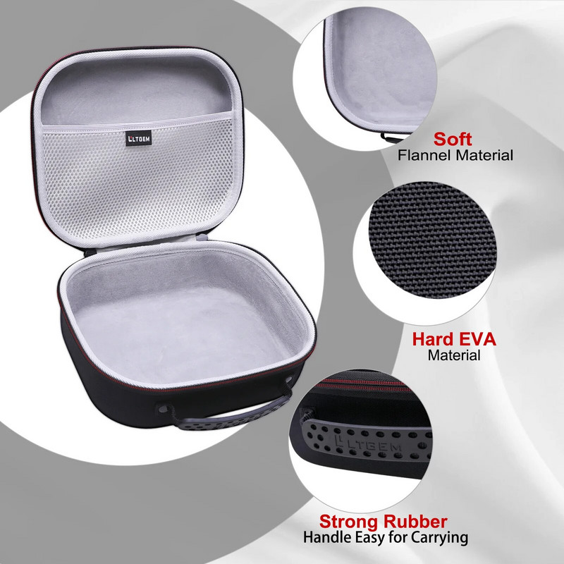 LTGEM EVA cietais futrālis AstroAI gaisa kompresora riepu piepūšamajam pārnēsājamam gaisa sūkņa velosipēdam, baloniem un citiem piepūšamiem priekšmetiem