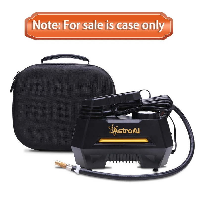 LTGEM EVA cietais futrālis AstroAI gaisa kompresora riepu piepūšamajam pārnēsājamam gaisa sūkņa velosipēdam, baloniem un citiem piepūšamiem priekšmetiem