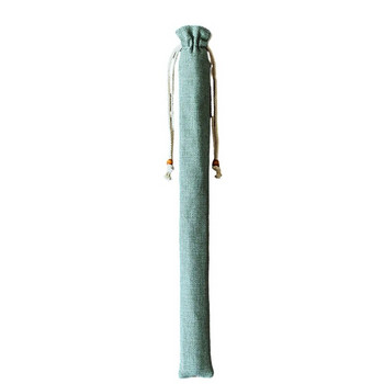 Едноцветна платнена чанта за флейта Чанта за флейта Флейта Чанта за флейта в народен стил Чанта за флейта Плетена чанта за музикални инструменти Контейнер за съхранение