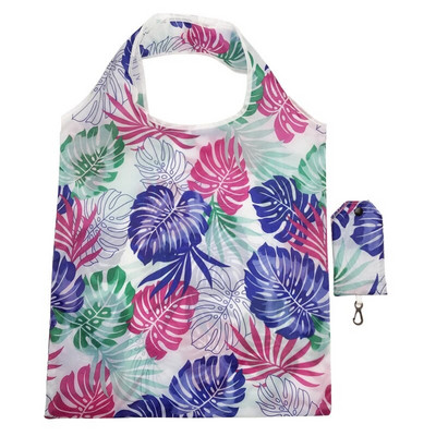 Mados spausdinimas Sulankstomas ekologiškas pirkinių krepšys, sulankstomas maišelis, rankinės, patogios didelės talpos kelionei bakalėjos krepšys