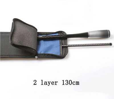 110/130/150/170 cm viena/divslāņu makšķeres makšķeres futrālis, salokāms maiss, glabāšanas maiss, vērpšanas/izmešanas makšķeres vāciņš B556