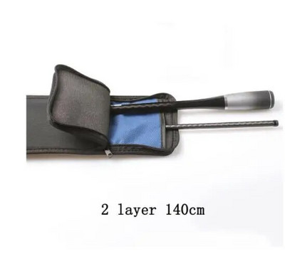 110/130/150/170 cm viena/divslāņu makšķeres makšķeres futrālis, salokāms maiss, glabāšanas maiss, vērpšanas/izmešanas makšķeres vāciņš B556