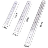 3 bucăți/set 15cm/20cm/30cm riglă unghiulară din metal din oțel inoxidabil pentru școala de inginerie, instrument de nivel de măsurare pătrată pentru birou, goniometru