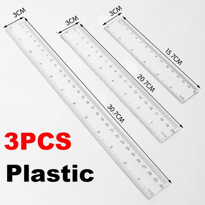 3 bucăți/set 15cm/20cm/30cm riglă unghiulară din metal din oțel inoxidabil pentru școala de inginerie, instrument de nivel de măsurare pătrată pentru birou, goniometru