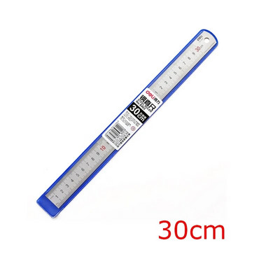 Deli tērauda metāla lineāls sudrabs 15/20/30 cm nerūsējošā tērauda taisni lineāli funkcionāls kartēšanas rīks skolas biroja zīmēšanas piederumi