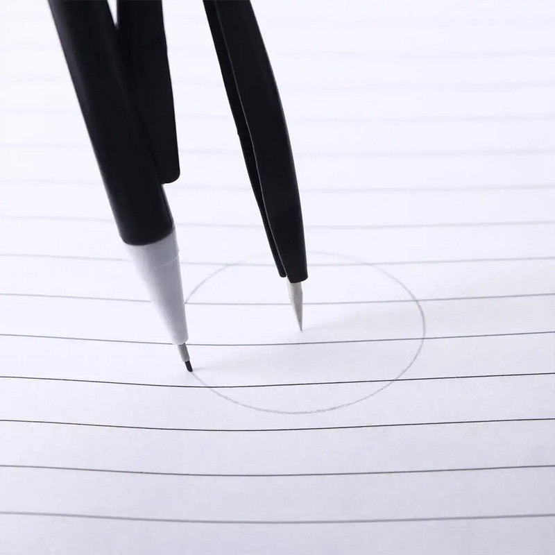 Daudzfunkcionāla mākslas dizaina studentu kancelejas preces apļiem Matemātika Kompass Zīmēšana Kompass Ģeometrija Rīki Kompasu komplekts