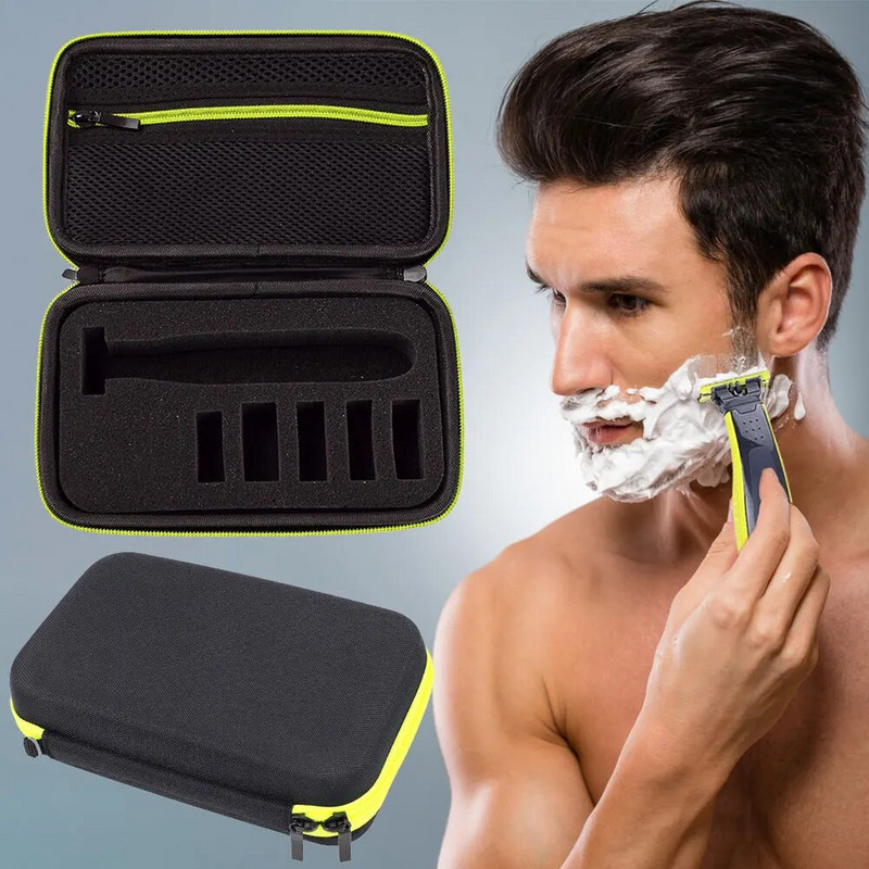 Θήκη ξυραφιού Αντικραδασμική θήκη ταξιδιού Προστατευτική θήκη EVA Travel Organizer Τσάντα μεταφοράς Κατάλληλη για Philips QP150/QP2520/90/70