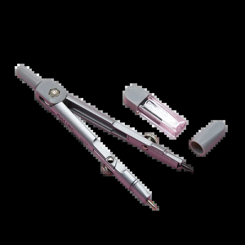 Kompass Krāsa Skolēna kompasa zīmēšanas instruments Metāla zīmēšanas rīks Kompass apļa zīmēšanas rīks Kompasa zīmēšanas rīki