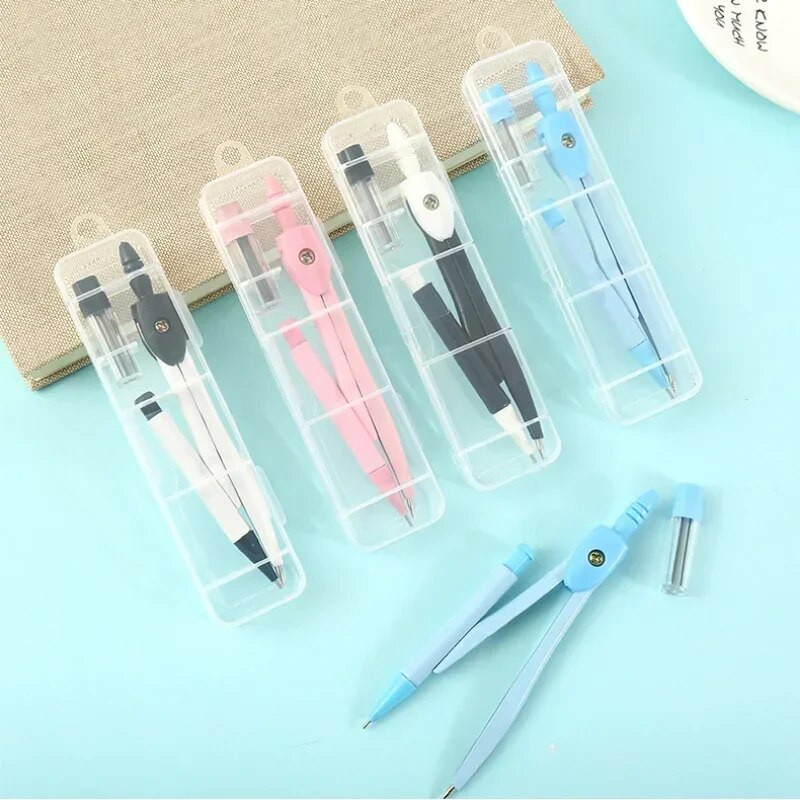 1 Έγχρωμη Πυξίδα Μασίφ Είδη Γραφείου Προϊόντα Μεταλλικές Πυξίδες Μαθητές που σχεδιάζουν για σχολικά σετ γραφικής ύλης