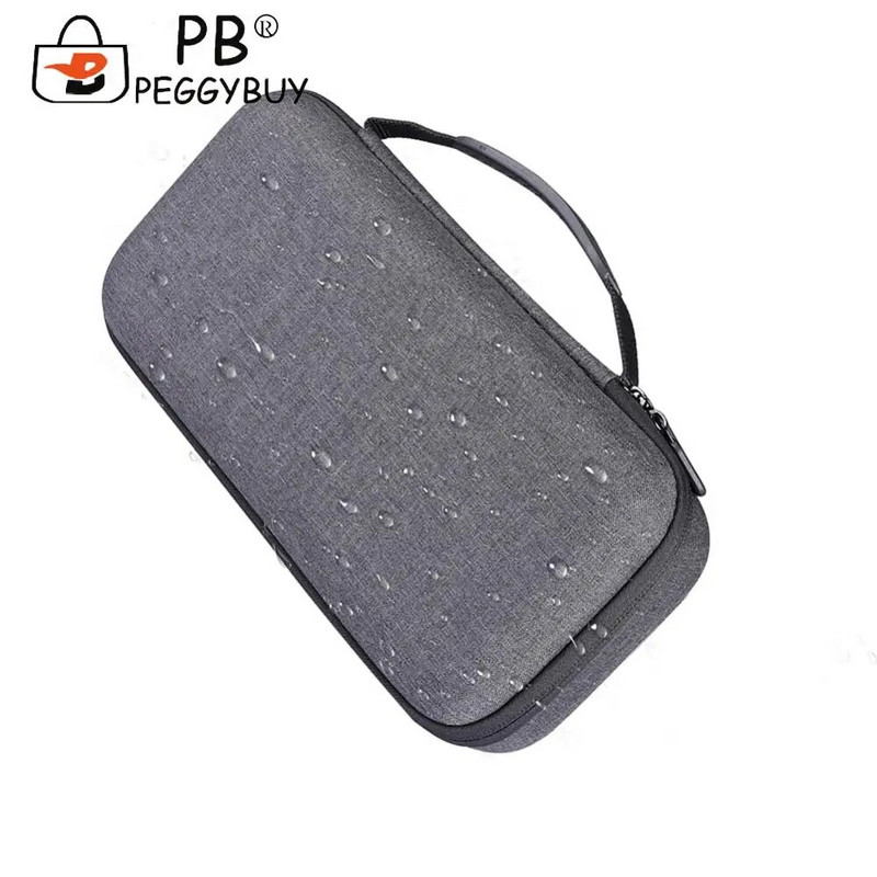 EVA pārnēsāšanas futrālis, ūdensnecaurlaidīgs ceļojumu uzglabāšanas rokassomas, pret kritienu, triecienizturīgs nomaiņa ar kronšteina statīva paliktni ASUS Rog Ally