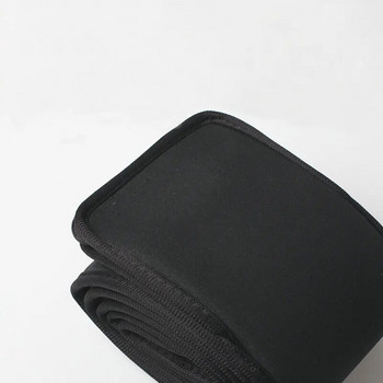 2023 Τσάντα καλάμι ψαρέματος Προστατευτικό κάλυμμα μανίκι τσέπη περιστρεφόμενο ραβδί χύτευσης τσάντες αναδιπλούμενη φορητή θήκη αποθήκευσης Αναδιπλούμενη