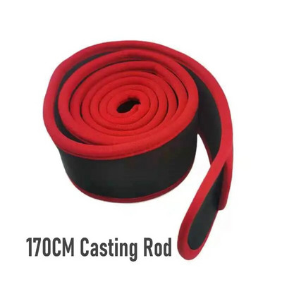 2023 Τσάντα καλάμι ψαρέματος Προστατευτικό κάλυμμα μανίκι τσέπη περιστρεφόμενο ραβδί χύτευσης τσάντες αναδιπλούμενη φορητή θήκη αποθήκευσης Αναδιπλούμενη