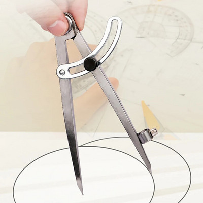 150mm Steel Wing Divider Pencil Marking Compass-Circle Maker Adjustable Scriber Craftsman Architect Student Carpenter Ξυλουργική