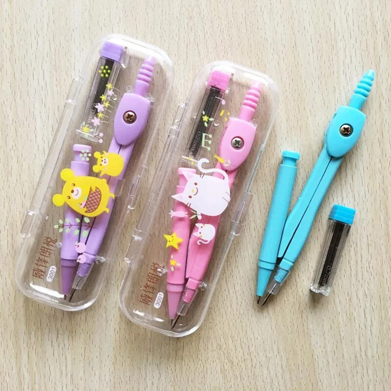 mokyklinis kompasas Miela mergina raštinės reikmenys mokinė piešimo kompasas brujula geometrijos rinkinys circulos de madera matematikos rinkinys piešimo įrankiai