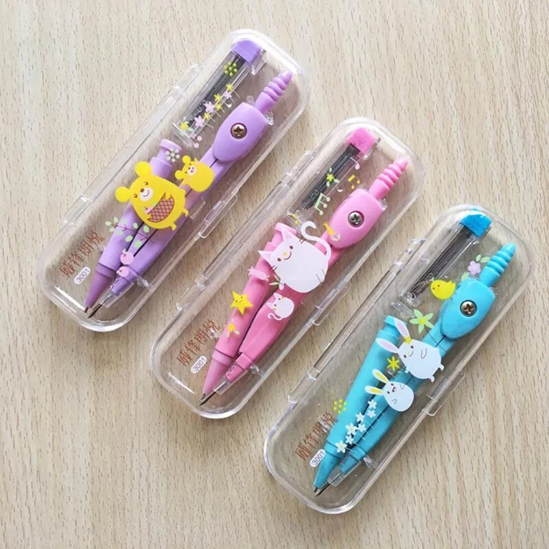 mokyklinis kompasas Miela mergina raštinės reikmenys mokinė piešimo kompasas brujula geometrijos rinkinys circulos de madera matematikos rinkinys piešimo įrankiai