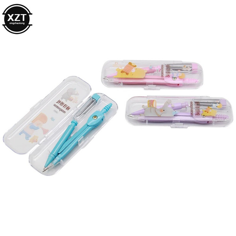 Profesionālie nerūsējošā tērauda kompasi zīmēšanas kompasi ģeometrijas skolas kompasi bērniem rakstāmpiederumu zīmēšanas apļa rīki 콤파스