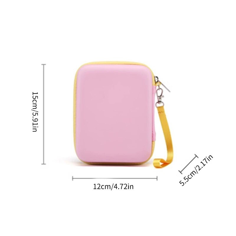 Picks Storage Box Gitaros rinkiklio laikiklio dėklas, atsparus purslams, nešiojimo krepšys