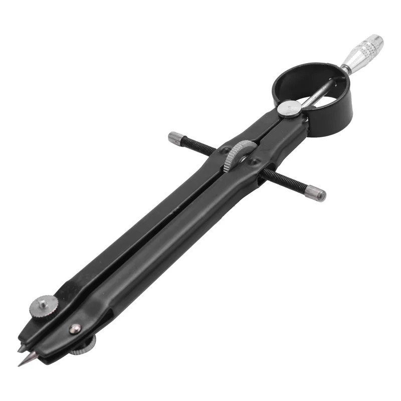 Profesionalus kompasas su užraktu, geometrijos kompasas, 6 colių spyruoklinis lanko kompasas, tikslus kompasas, matematikos kompasas, piešimo kompasas, kom.