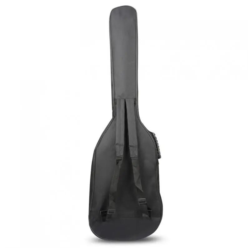 5 mm biezas kokvilnas elektriskā basa soma futrālis 600D Oksfordas audums, ūdensizturīgs, mīksts maisiņš, dubultā plecu mugursoma, polsterēta 120 x 35 x 6 cm