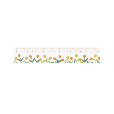 Riglă dreaptă multifuncțională de 15 cm, acrilic, transparent, pentru desen matematic, riglă de împărțire a lalelelor, articole de papetărie