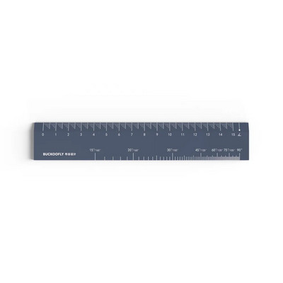 Riglă unghiulară multifuncțională creativă, simplu pentru studenți, articole de papetărie de birou, măsurători de desen, riglă de 15 cm, riglă gradată, instrumente cadou