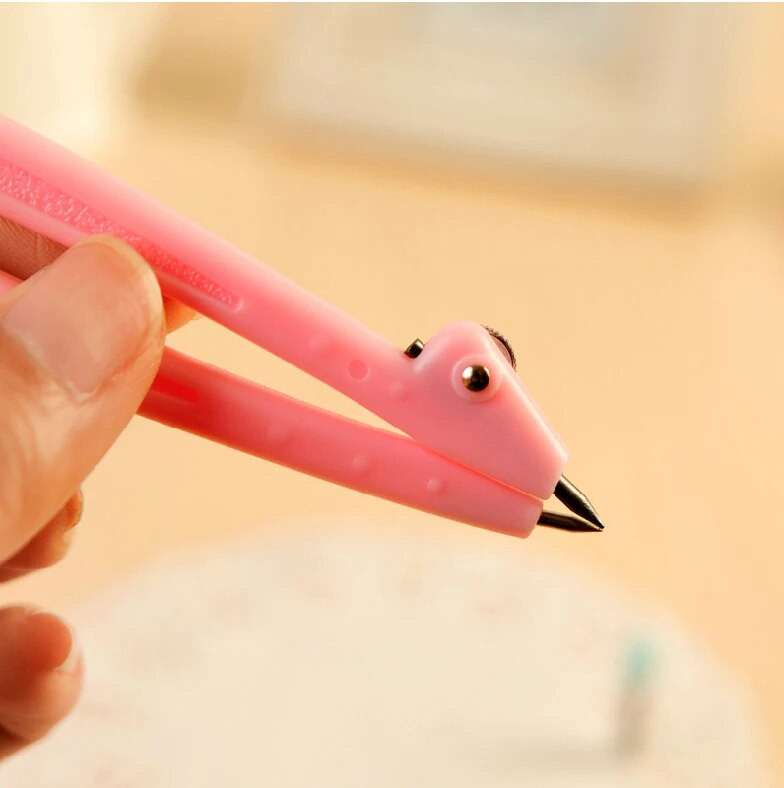 Kancelejas preces chenguang mini kompasi studentu kompasi jauki krāsaini acs90825