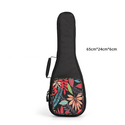 Cotton Thicken Pad Ukulele kott kitarr 21 23/24 26 tolli Originality seljakott Käekott Gig Case Lisataskuga Ukelele tarvik