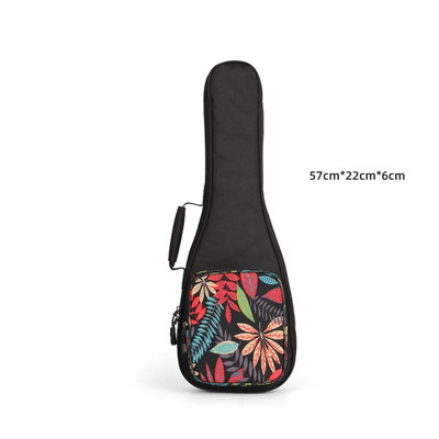 Cotton Thicken Pad Ukulele kott kitarr 21 23/24 26 tolli Originality seljakott Käekott Gig Case Lisataskuga Ukelele tarvik