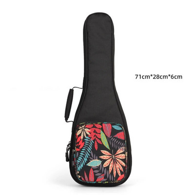 Cotton Thicken Pad Ukulele kott kitarr 21 23/24 26 tolli Originality seljakott Käekott Gig Case Lisataskuga Ukelele tarvik