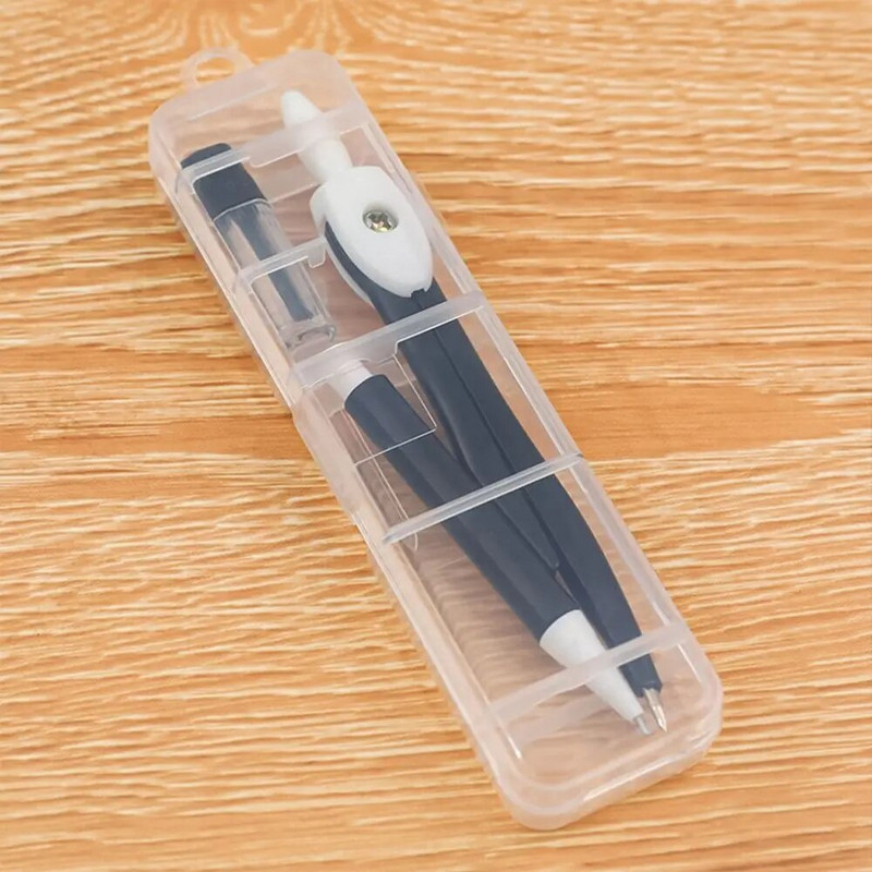 Su pieštukų papildymu Švino kompaso piešimo rinkinys Pieštuko priedas Didelio tikslumo matematikos geometrijos įrankiai Matematikos metalo mokymo priemonės