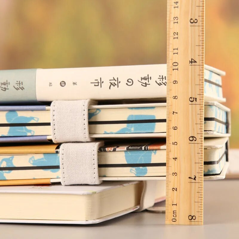 2Gb koka taisns lineāls dubultā sānu mērogs CM collu biroja skolas mērinstruments kancelejas piederumi fotografēšanai 15cm 20cm 30cm