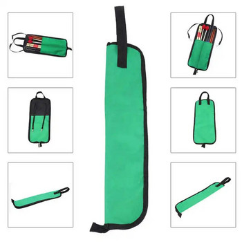 IRIN 5 цвята чанта за държач за барабанни пръчки, висяща чанта за съхранение на барабанни пръчки, преносима ръчна чанта с предпазител за дръжка